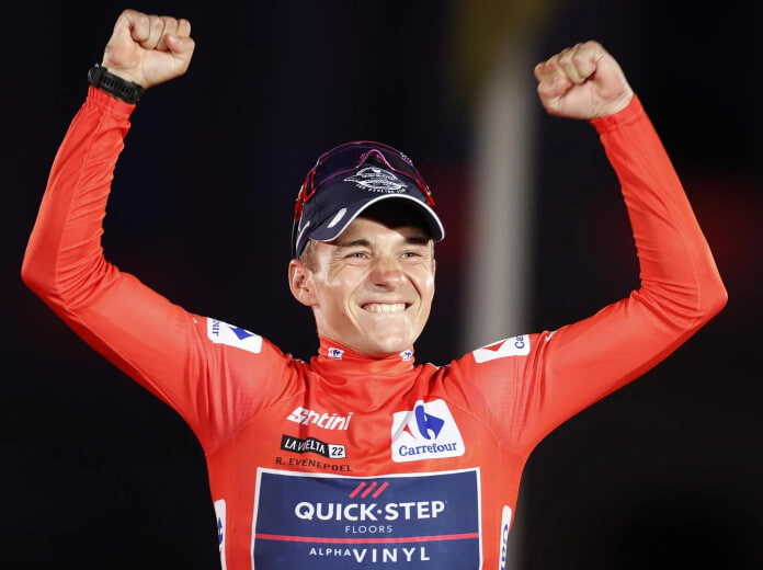 Resumen LaVuelta 2022. Evenepoel