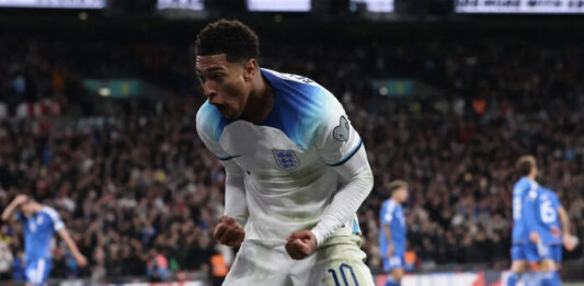 Clasificación Eurocopa 2024: Las grandes selecciones ya tienen sus billetes para Alemania BELLINGHAM INGLATERRA 696X520